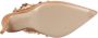 Valentino Garavani Hoge hakken Rockstud 100 Leather Pumps Beige in beige - Thumbnail 3