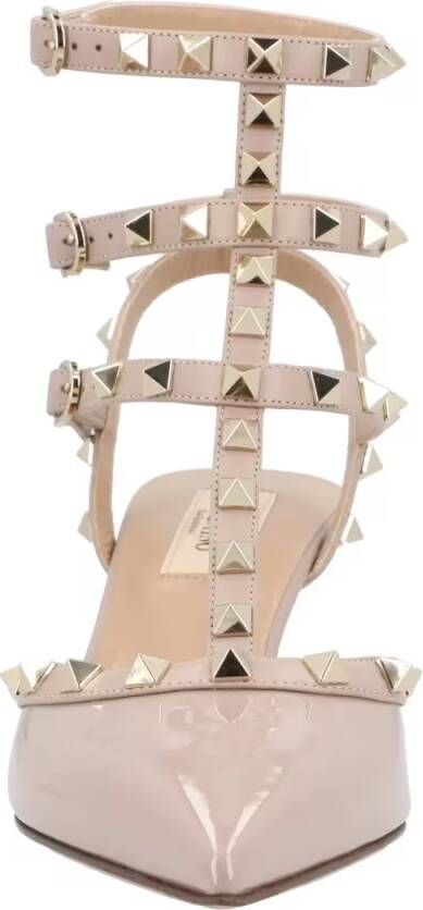 Valentino Garavani Hoge hakken Rockstud 65Mm Nude in beige