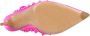 Valentino Garavani Hoge hakken Rockstud Caged Pumps Pink in roze - Thumbnail 3
