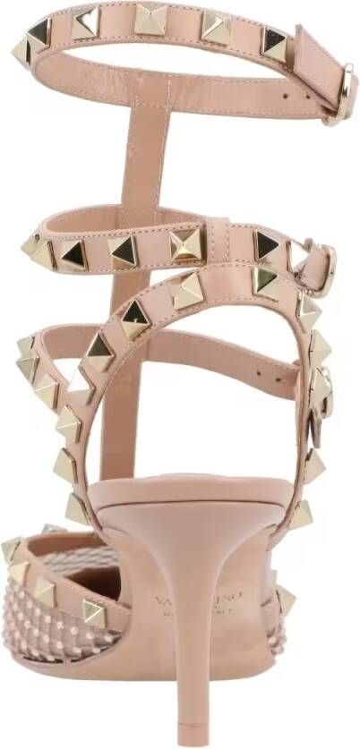 Valentino Garavani Hoge hakken Rockstud Hill Pumps Multicolored in beige
