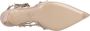 Valentino Garavani Hoge hakken Rockstud Leather Pumps in beige - Thumbnail 3