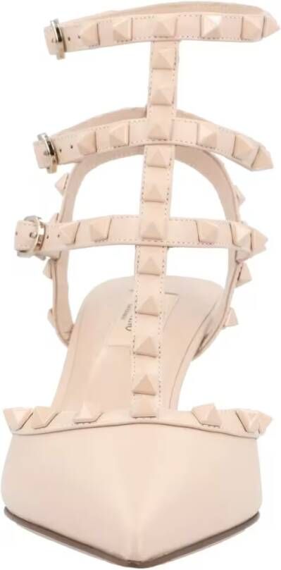 Valentino Garavani Hoge hakken Rockstud' Pumps Beige in beige