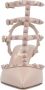 Valentino Garavani Hoge hakken Rockstud' Pumps Beige in beige - Thumbnail 4
