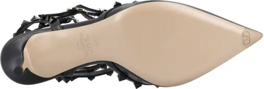Valentino Garavani Hoge hakken Rockstud' Pumps Black in zwart