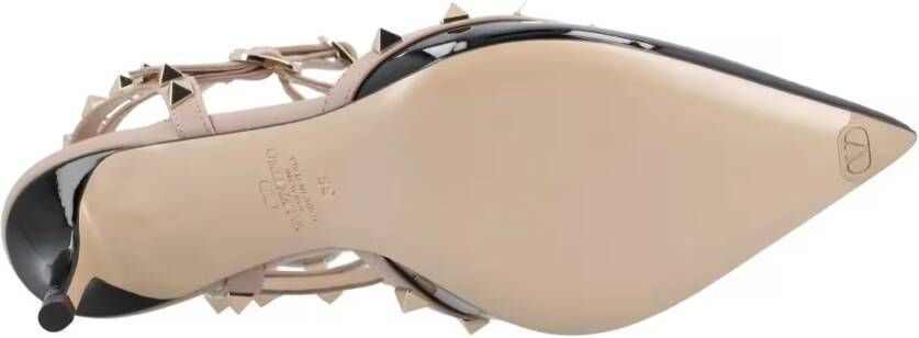 Valentino Garavani Hoge hakken Rockstud-Pumps Black in zwart