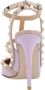 Valentino Garavani Hoge hakken Rockstud Pumps Purple in roze - Thumbnail 2