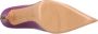 Valentino Garavani Hoge hakken Roman Stud Pumps Purple in paars - Thumbnail 3