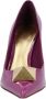 Valentino Garavani Hoge hakken Roman Stud Pumps Purple in paars - Thumbnail 4