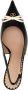 Valentino Garavani Hoge hakken 'Vlogo Signature' Slingback in zwart - Thumbnail 2