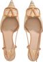 Valentino Garavani Hoge hakken VLogo Sling Back in beige - Thumbnail 3