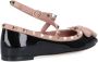 Valentino Garavani Loafers Ballerina Rockstud in zwart - Thumbnail 4