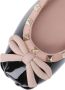 Valentino Garavani Loafers Ballerina Rockstud in zwart - Thumbnail 5