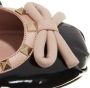 Valentino Garavani Loafers Ballerina Rockstud in zwart - Thumbnail 2