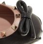 Valentino Garavani Loafers Ballerina Rockstud in zwart - Thumbnail 2