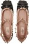 Valentino Garavani Loafers Ballerina Rockstud in zwart - Thumbnail 3
