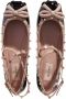 Valentino Garavani Zwarte Rockstud Ballet Flats Black Dames - Thumbnail 2