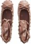 Valentino Garavani Loafers Ballerina Rockstud in beige - Thumbnail 9