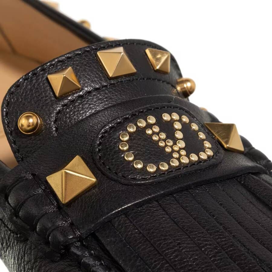 Valentino Garavani Loafers Loafer Rockstud in zwart