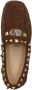 Valentino Garavani Loafers Plaster Claster Driver in bruin - Thumbnail 4