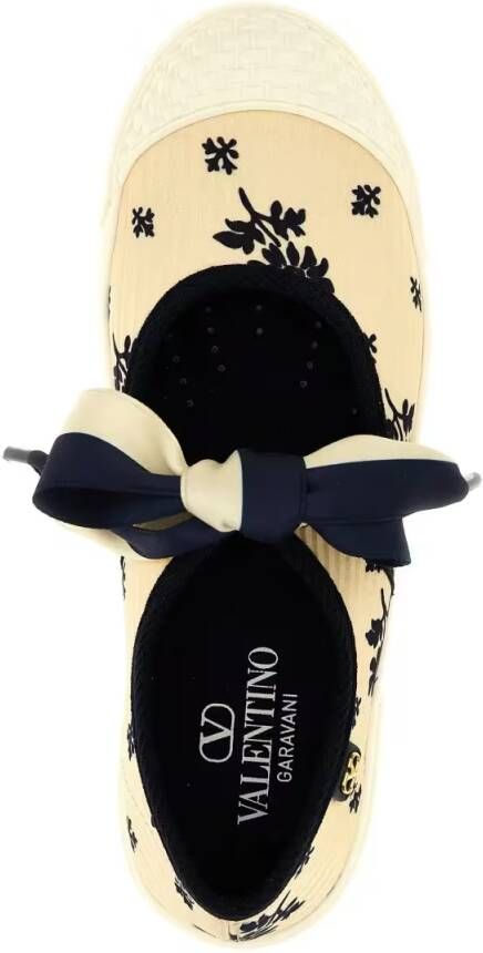 Valentino Garavani Low-Top Sneakers 'Bay By Bay' Ballerina Sneakers in beige