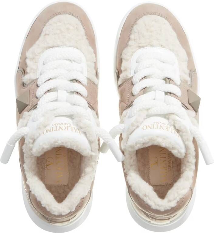 Valentino Garavani Low-Top Sneakers One Stud Sneaker in beige
