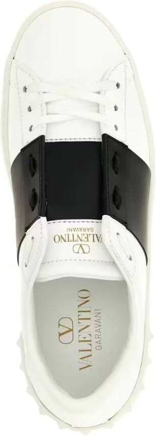 Valentino Garavani Low-Top Sneakers 'Open' Sneakers in wit