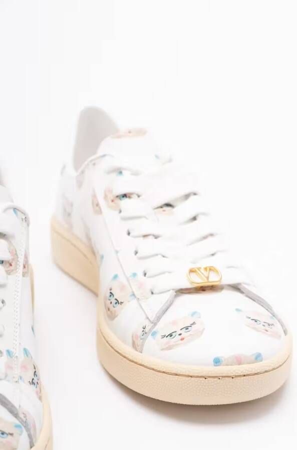Valentino Garavani Low-Top Sneakers ` Royco` Sneakers in wit