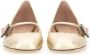 Valentino Garavani "Mary-Jane Preshoes" Ballerina In Kidskin in beige - Thumbnail 3