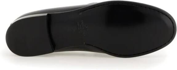 Valentino Garavani Moccasin Vlogo The Bold Edition in zwart