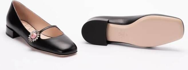 Valentino Garavani ` Preshoes` Ballerinas in zwart