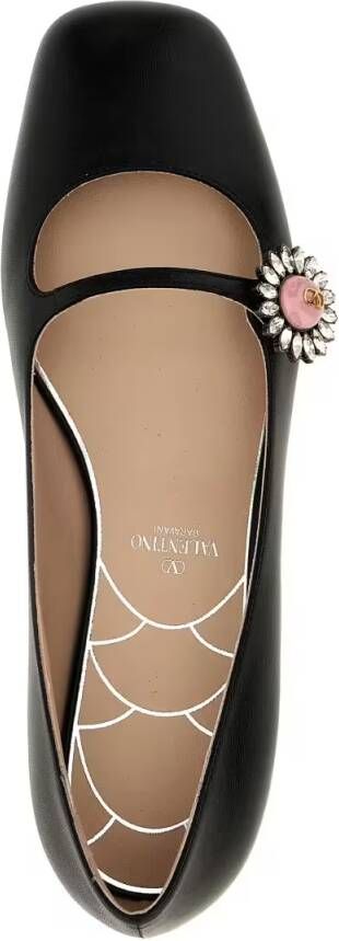 Valentino Garavani 'Preshoes' Ballet Flats in zwart