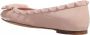 Valentino Garavani Pumps & high heels Ballerina Rockstud in poeder roze - Thumbnail 2