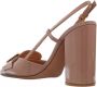 Valentino Garavani Pumps & high heels One Stud Patent Leather Slingback Pumps in poeder roze - Thumbnail 2