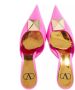 Valentino Garavani Pumps & high heels One Stud Slip On Pumps in roze - Thumbnail 3