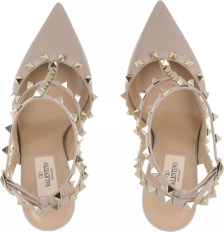 Valentino Garavani Pumps & high heels Rockstud Ankle Strap Pump in beige