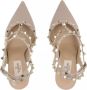 Valentino Garavani Pumps & high heels Rockstud Ankle Strap Pump in beige - Thumbnail 2