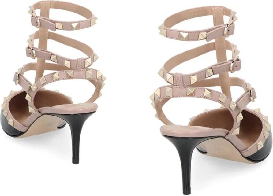 Valentino Garavani Pumps & high heels Rockstud Ankle Strap T.65 in zwart