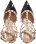Valentino Garavani Pumps & high heels Ankle Strap Rockstud in beige - Thumbnail 4