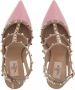 Valentino Garavani Pumps & high heels Ankle Strap Rockstud in beige - Thumbnail 2