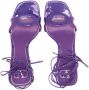 Valentino Garavani Pumps & high heels Sandals Chain 1967 Calfskin in paars - Thumbnail 2