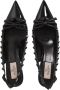 Valentino Garavani Pumps & high heels Sling Back Rockstud Bow in zwart - Thumbnail 3