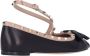 Valentino Garavani Rockstud' Flip-Flops – Black in zwart - Thumbnail 2