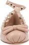 Valentino Garavani Rockstud Nappa Ballerinas Pink in roze - Thumbnail 4