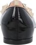 Valentino Garavani Rockstud Patent Leather Ballerina in zwart - Thumbnail 2
