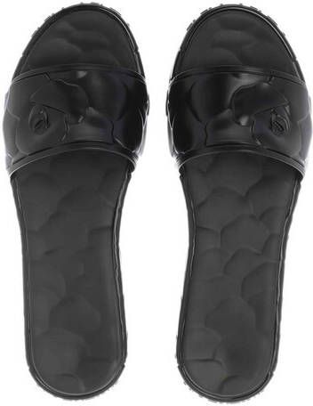 Valentino Garavani Sandalen Atelier 03 Rose Edition Flat Slides in zwart