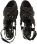 Valentino Garavani Sandalen Atelier Rose Edition Sandals Leather in zwart - Thumbnail 2