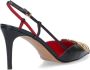 Valentino Garavani Sandalen Black Pointed Toe Slingback Heels in zwart - Thumbnail 2