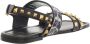 Valentino Garavani Sandalen County Sandal in zwart - Thumbnail 2