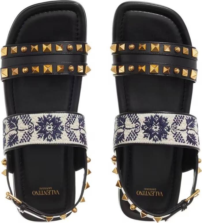Valentino Garavani Sandalen County Sandal in zwart