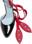 Valentino Garavani Sandalen Foliefoliage Sandal With Color-Block Design And Be in zwart - Thumbnail 2